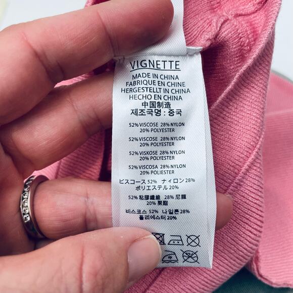 NWT Vignette Size 12 Fiona Sweater in Rose - Picture 5 of 5